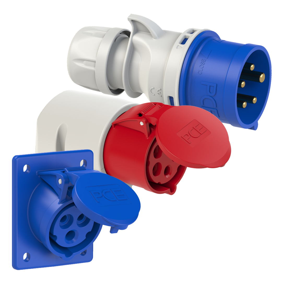 Bases y clavijas IP44