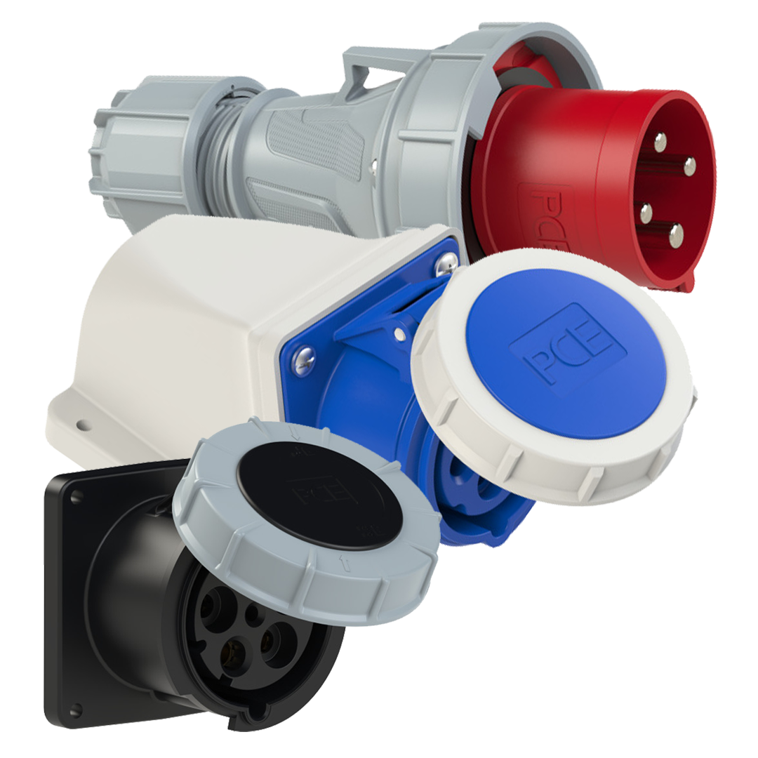 Bases y clavijas IP44